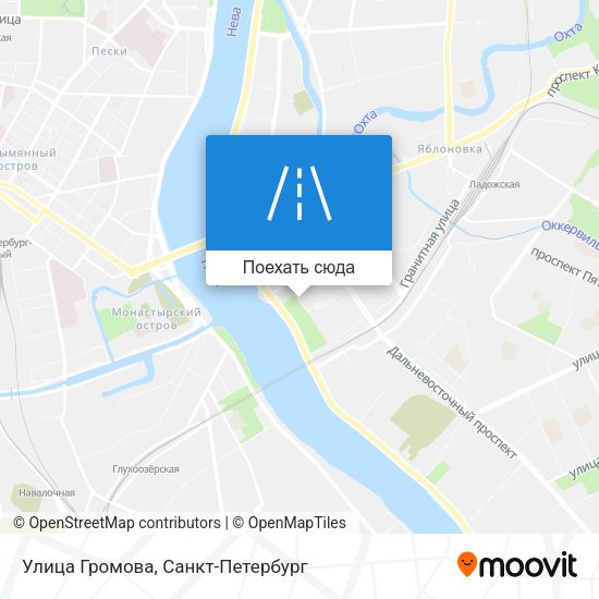 Карта Улица Громова