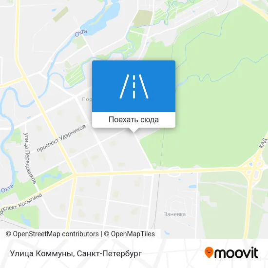 Карта Улица Коммуны