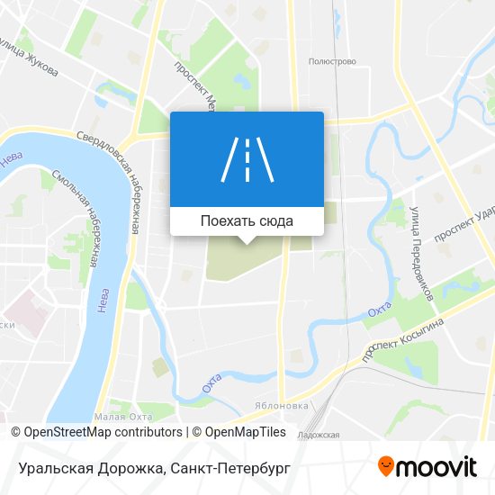 Карта Уральская Дорожка