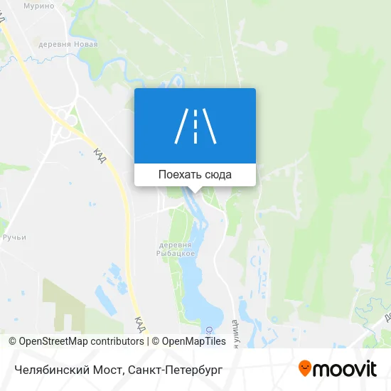 Карта Челябинский Мост
