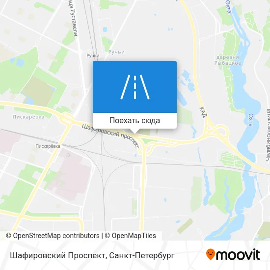 Карта Шафировский Проспект