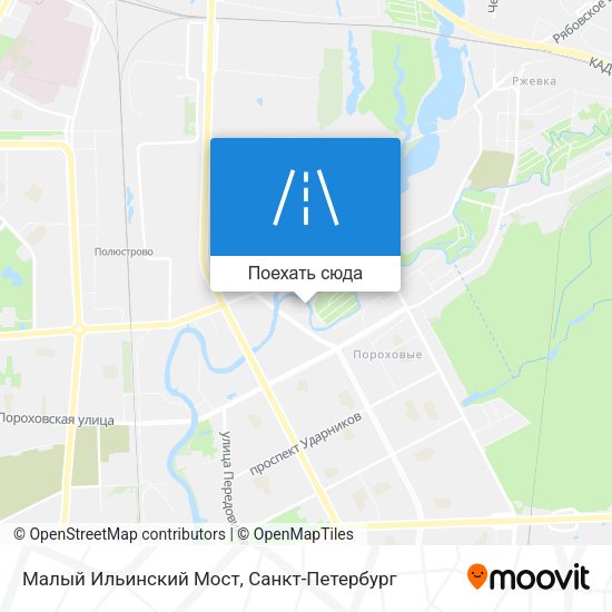 Карта Малый Ильинский Мост