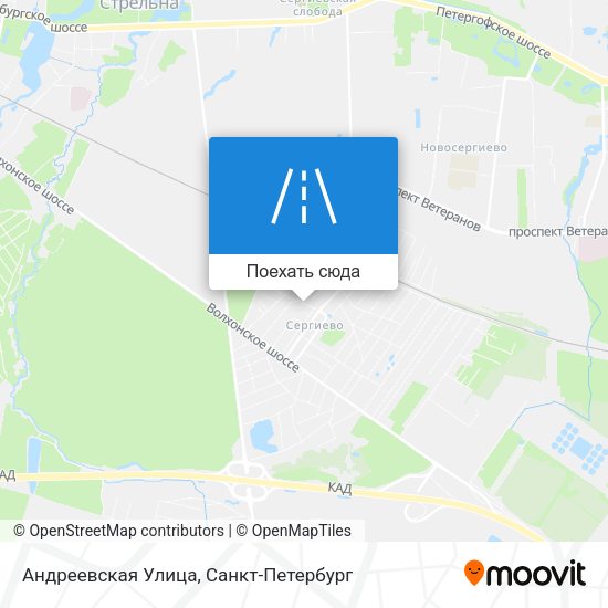 Карта Андреевская Улица