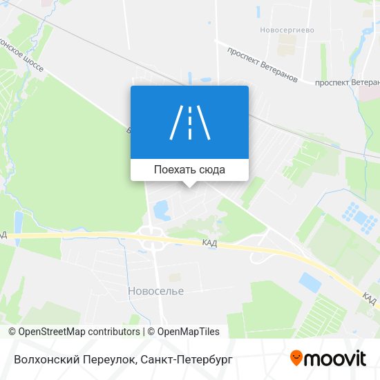 Карта Волхонский Переулок