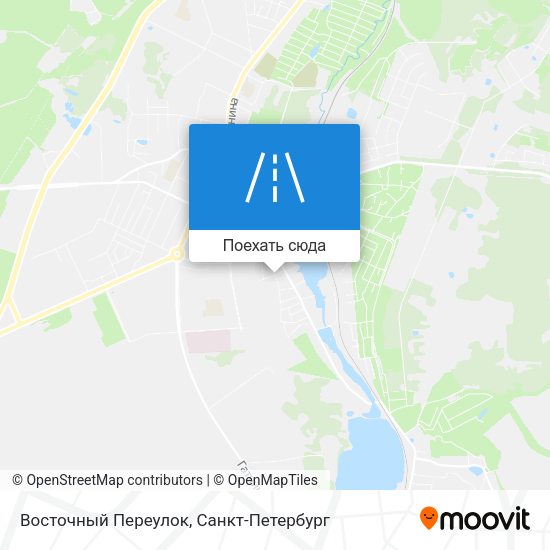 Карта Восточный Переулок