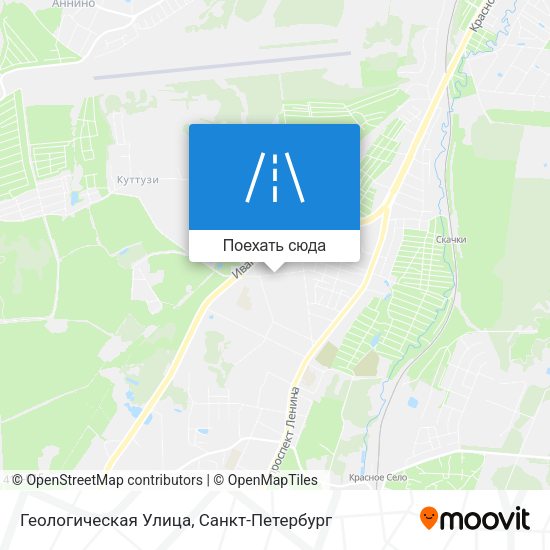 Карта Геологическая Улица
