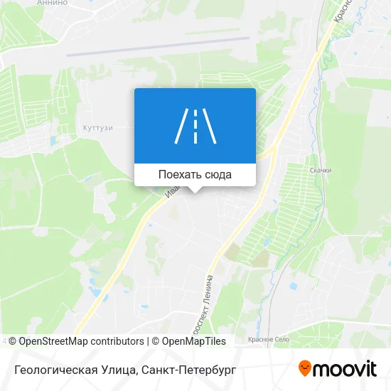 Карта Геологическая Улица