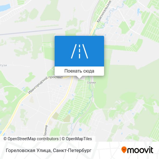Карта Гореловская Улица