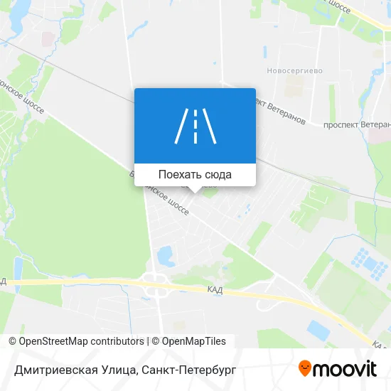 Карта Дмитриевская Улица