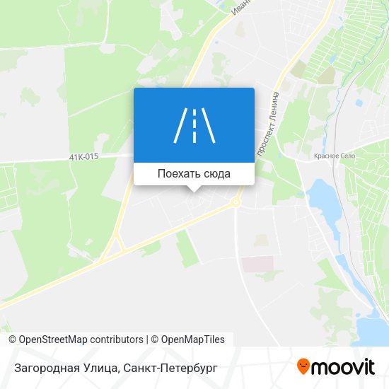 Карта Загородная Улица