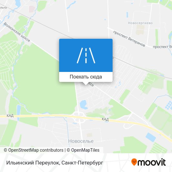 Карта Ильинский Переулок