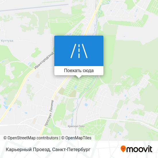 Карта Карьерный Проезд