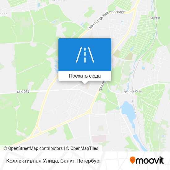 Карта Коллективная Улица