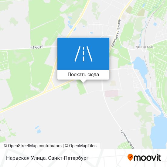 Карта Нарвская Улица