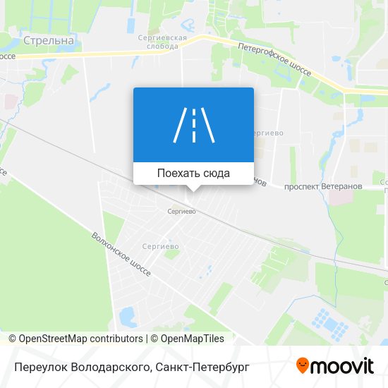 Карта Переулок Володарского