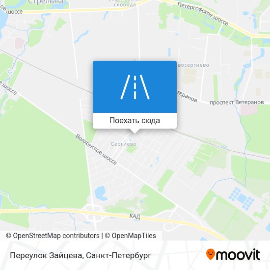 Карта Переулок Зайцева