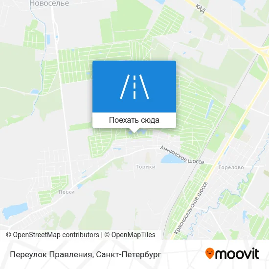 Карта Переулок Правления