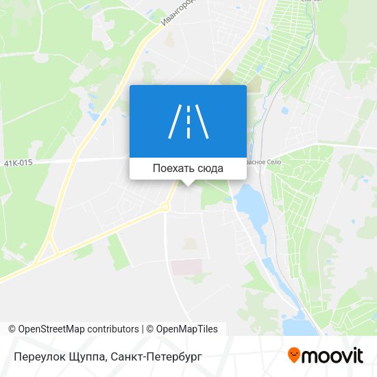 Карта Переулок Щуппа