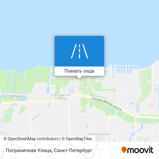 Карта Пограничная Улица