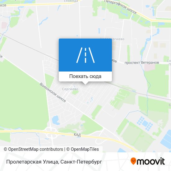 Карта Пролетарская Улица