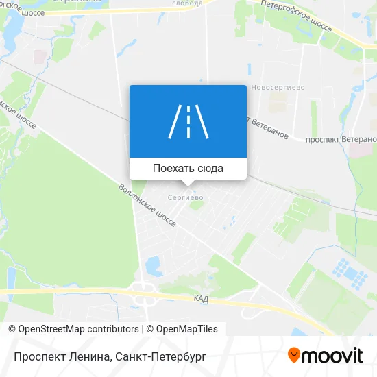 Карта Проспект Ленина