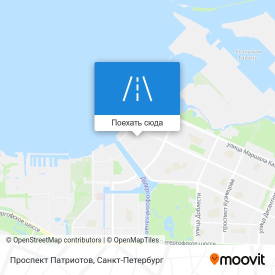Карта Проспект Патриотов