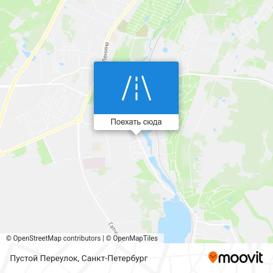 Карта Пустой Переулок