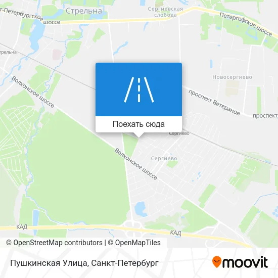 Карта Пушкинская Улица
