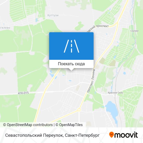 Карта Севастопольский Переулок