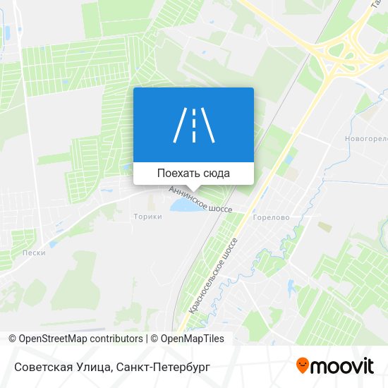 Карта Советская Улица