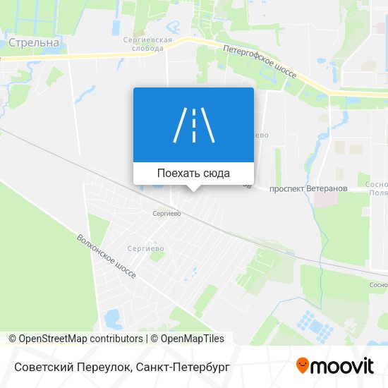 Карта Советский Переулок