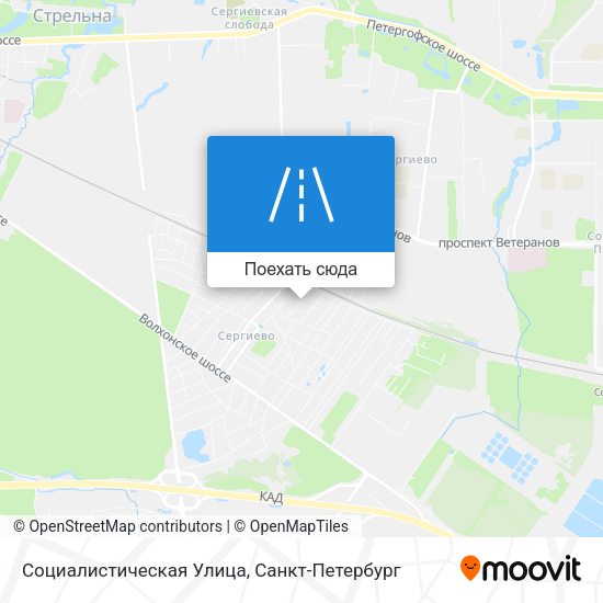 Карта Социалистическая Улица