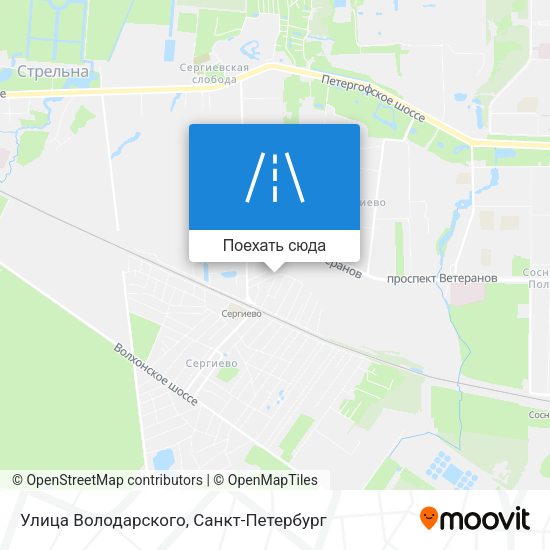 Карта Улица Володарского