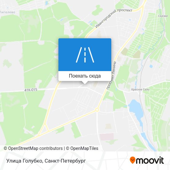 Карта Улица Голубко