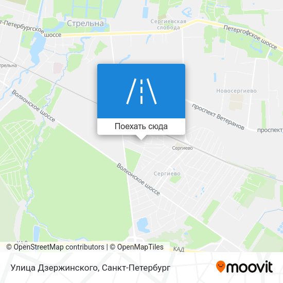 Карта Улица Дзержинского