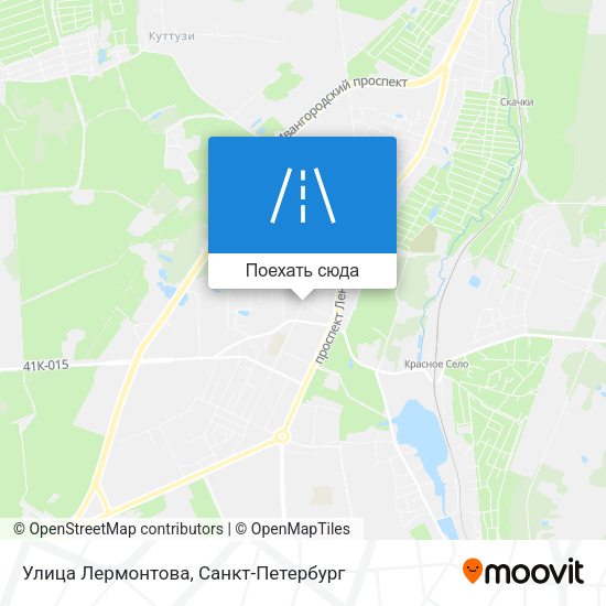 Карта Улица Лермонтова