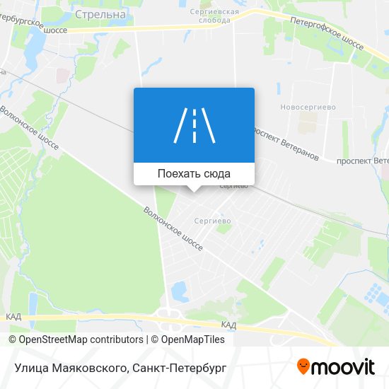 Карта Улица Маяковского