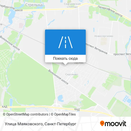 Карта Улица Маяковского