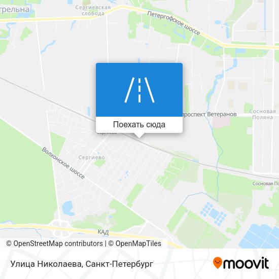 Карта Улица Николаева
