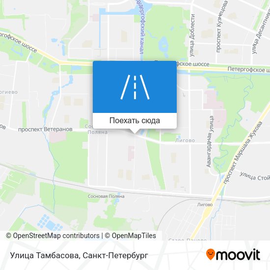Карта Улица Тамбасова
