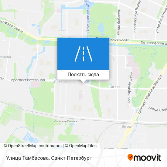 Карта Улица Тамбасова