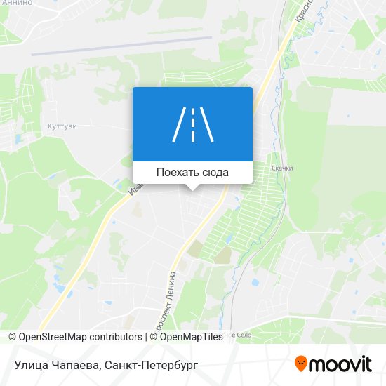 Карта Улица Чапаева