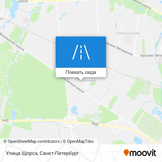 Карта Улица Щорса