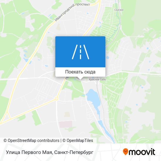 Карта Улица Первого Мая