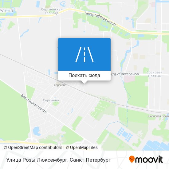 Карта Улица Розы Люксембург