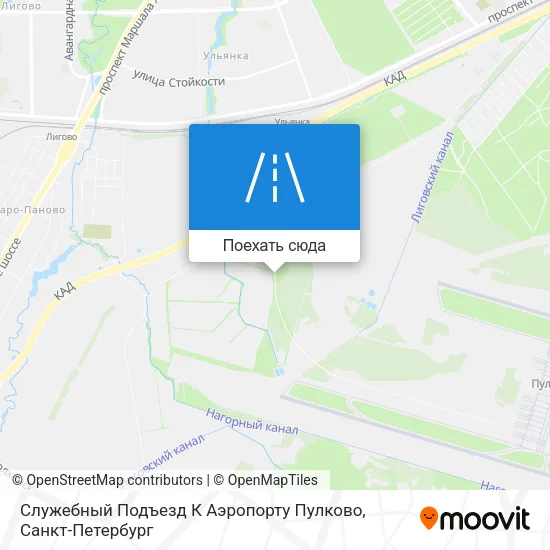 Карта Служебный Подъезд К Аэропорту Пулково