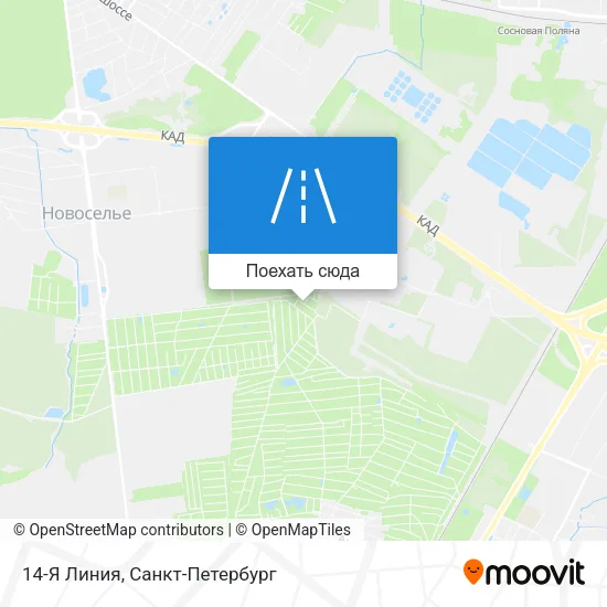 Карта 14-Я Линия