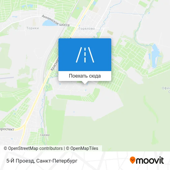 Карта 5-Й Проезд