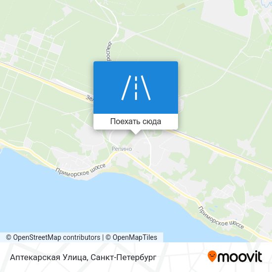 Карта Аптекарская Улица