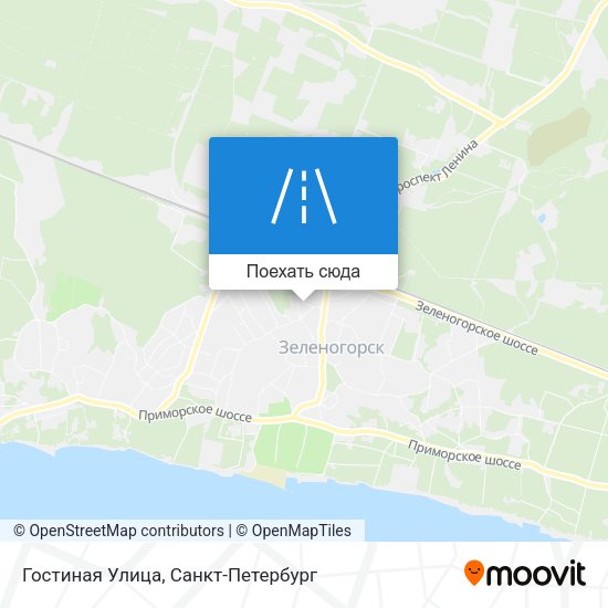 Карта Гостиная Улица